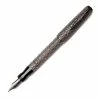 Pineider LE Psycho Sterling Silver Fountain Pen, Palladium Coated, Medium Nib