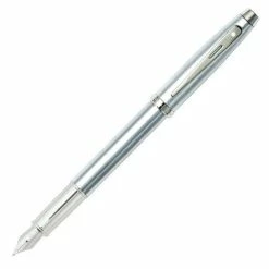 Sheaffer 100 Fountain Pen - Brushed Chrome