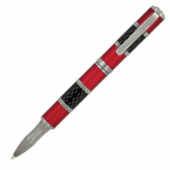 Monteverde Regatta Sport Rollerball Pen, Red & Carbon Fiber 1 Monteverde Regatta Sport Rollerball Pen, Red & Carbon Fiber