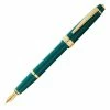 Cross® Cross Bailey Light Fountain Pen, Polished Dark Green & Gold
