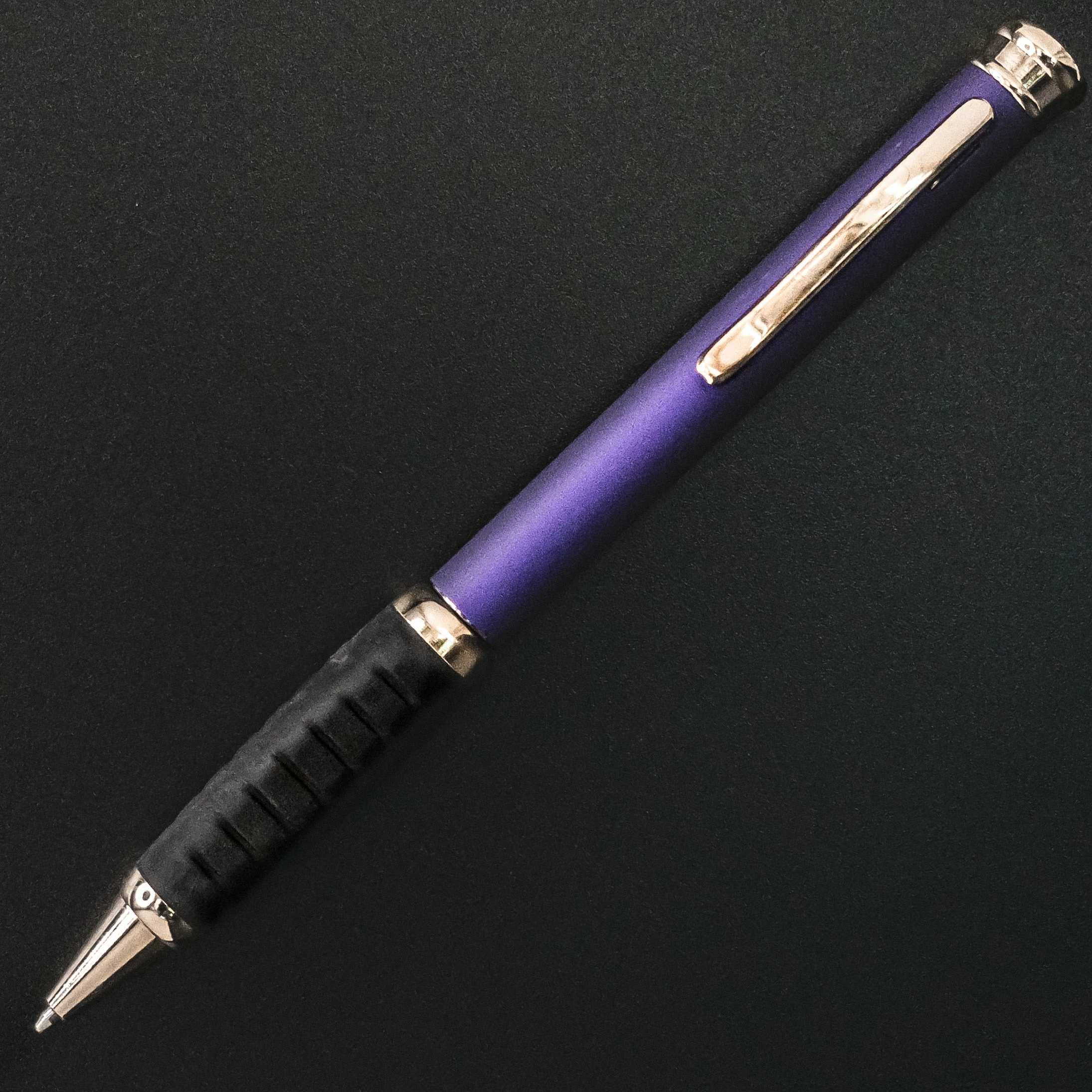 Pen Savings Executive Metal Ballpoint Pen, Purple & Gold 1 Pen Savings Executive Metal Ballpoint Pen, Purple & Gold