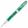 Pineider La Grande Bellezza Fountain Pen, Malachite Green, 14K Gold Nib, Medium