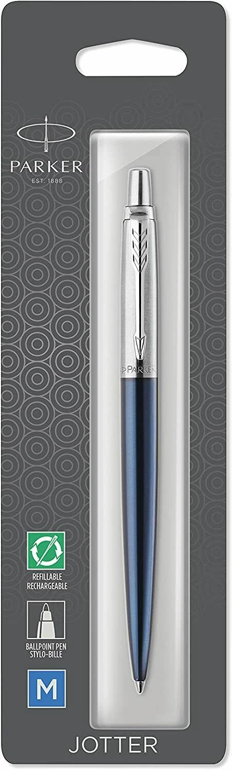 Parker® Parker Jotter Ballpoint Pen, Royal Blue 2 Parker® Parker Jotter Ballpoint Pen, Royal Blue - Image 2
