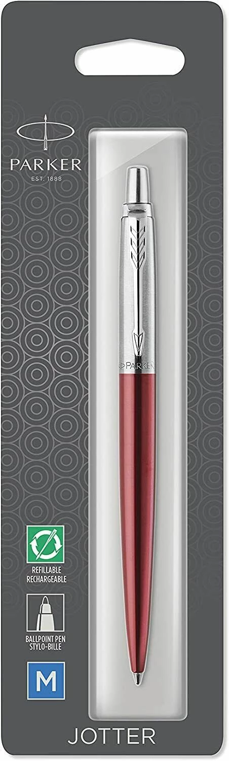 Parker® Parker Jotter Ballpoint Pen, Kensington Red 2 Parker® Parker Jotter Ballpoint Pen, Kensington Red - Image 2