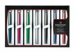Sheaffer VFM 8-Piece Ballpoint Pen Set, Assorted Colors