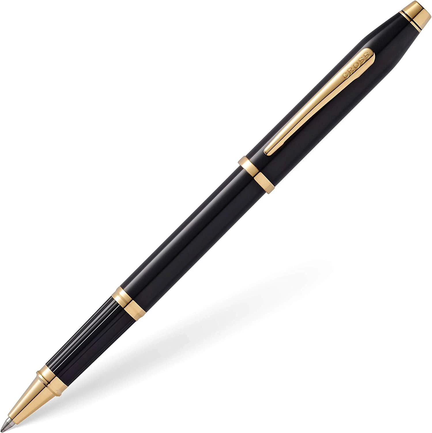 Cross® Cross Century II Rollerball Pen, Black Lacquer & Gold 1 Cross® Cross Century II Rollerball Pen, Black Lacquer & Gold