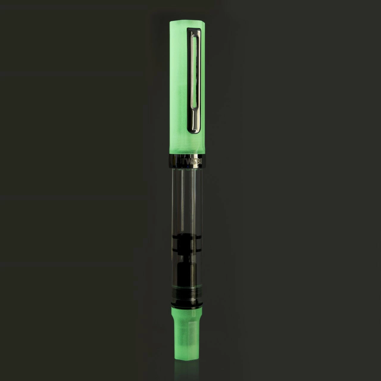 TWSBI Eco Fountain Pen, Glow Green 2 TWSBI Eco Fountain Pen, Glow Green - Image 2