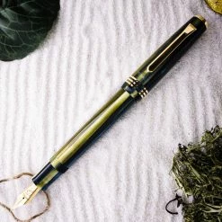 Tibaldi N60 Retro Zest Fountain Pen, Gold Trim