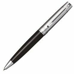 Sheaffer 300 Glossy Black With Chrome Trim Ballpoint Pen