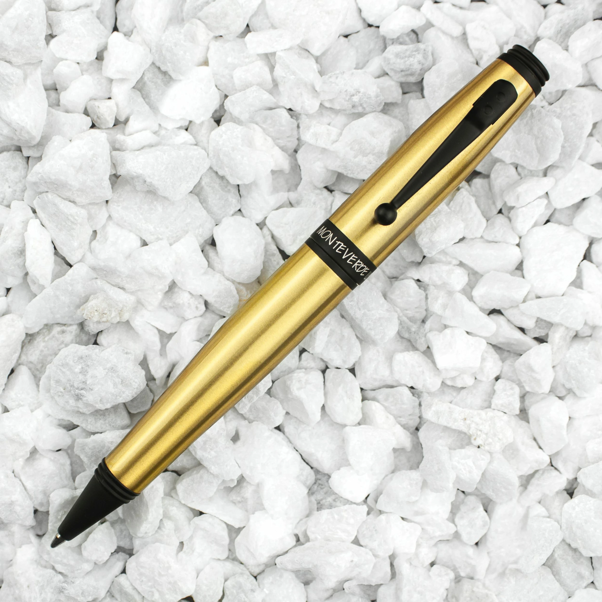 Monteverde Invincia Ballpoint Pen, Brass 1 Monteverde Invincia Ballpoint Pen, Brass
