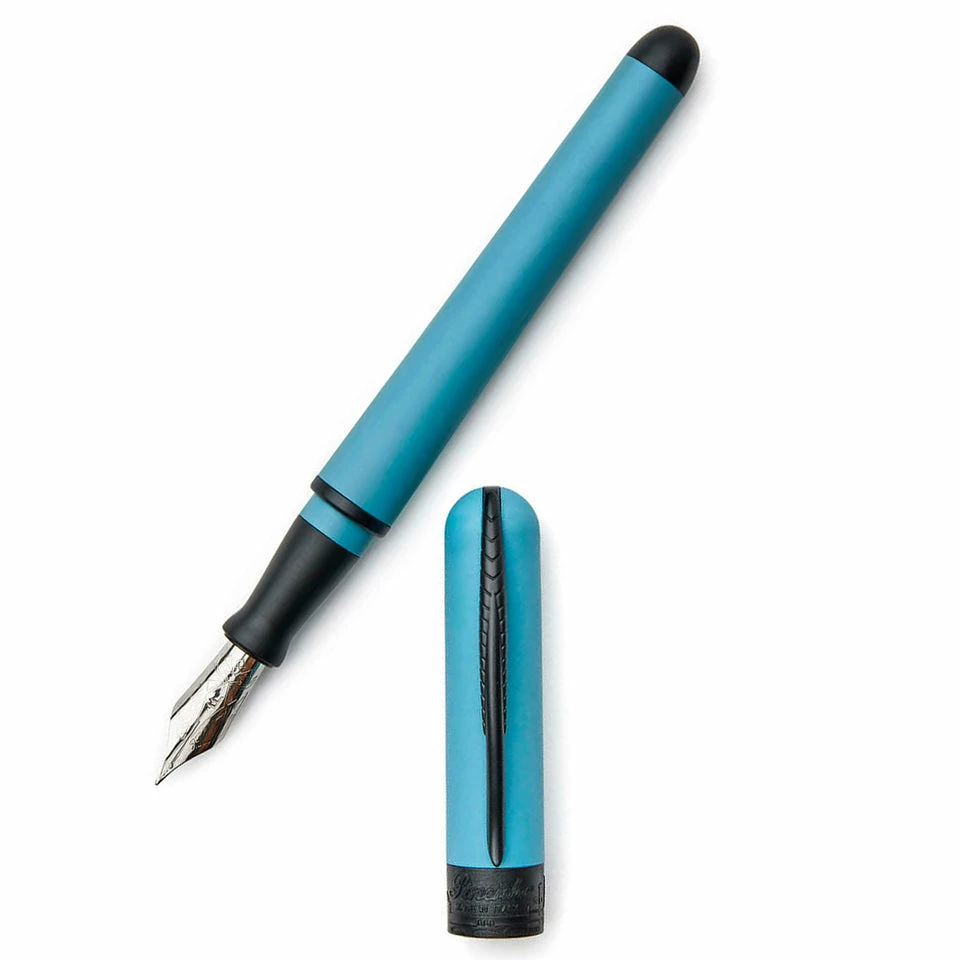Pineider Avatar UR Matte Fountain Pen, Ice Blue 1 Pineider Avatar UR Matte Fountain Pen, Ice Blue