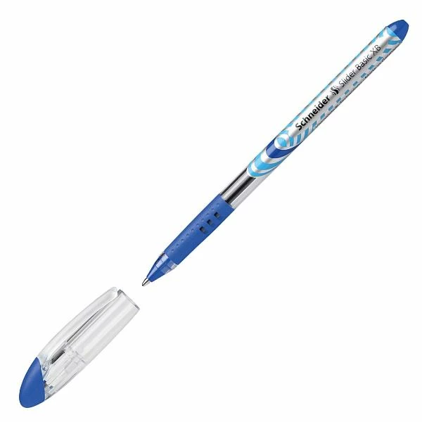 Schneider® Schneider Slider Basic XB Ballpoint Pens, 10 Pack, Blue, Extra Bold 2 Schneider® Schneider Slider Basic XB Ballpoint Pens, 10 Pack, Blue, Extra Bold - Image 2