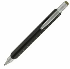 Monteverde Tool 60 Ballpoint Pen & Stylus, Midnight Black