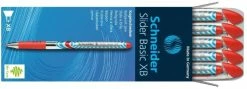 Schneider® Schneider Slider Basic XB Ballpoint Pens, 10 Pack, Red, Extra Bold