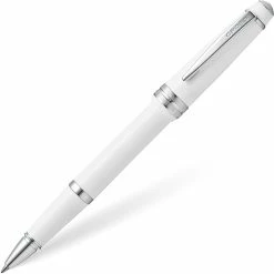 Cross® Cross Bailey Light Rollerball Pen, Polished White & Chrome