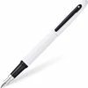 Sheaffer VFM Fountain Pen, White & Black, Medium Nib