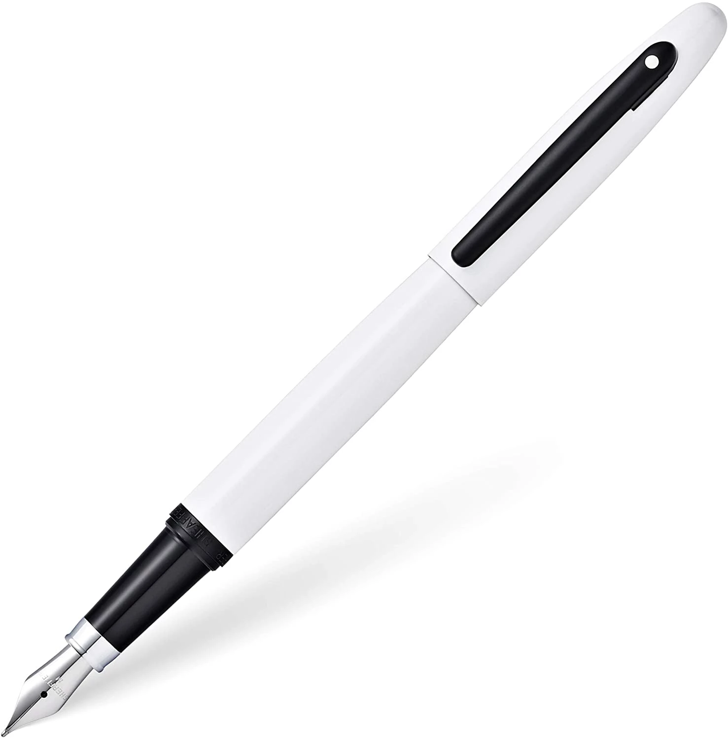 Sheaffer VFM Fountain Pen, White & Black, Medium Nib 1 Sheaffer VFM Fountain Pen, White & Black, Medium Nib