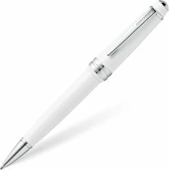 Cross® Cross Bailey Light Ballpoint Pen, Polished White Resin