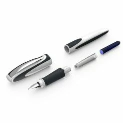 Schneider® Schneider Ray Cartridge Filled Fountain Pen, White & Dark Gray -Sheaffer Shop 81czwfUqS L. SX522