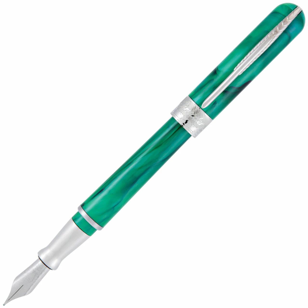Pineider Avatar Fountain Pen, Forest Green, Fine Point 1 Pineider Avatar Fountain Pen, Forest Green, Fine Point