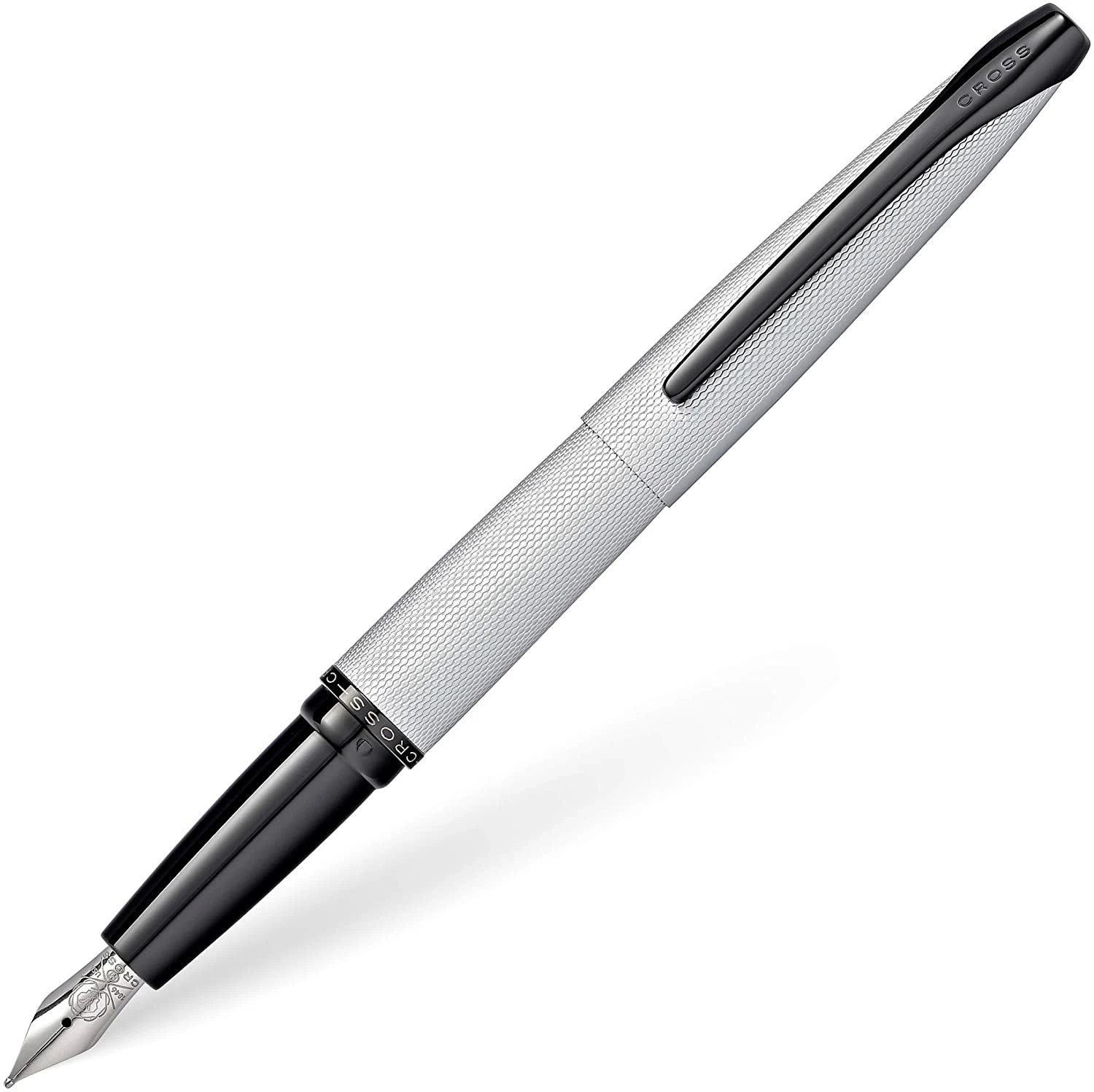 Cross® Cross ATX Fountain Pen, Brushed Chrome, Medium Nib 1 Cross® Cross ATX Fountain Pen, Brushed Chrome, Medium Nib