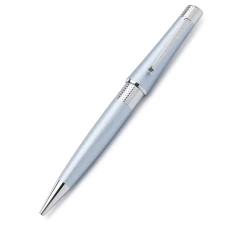 Cross® Cross Beverly Ballpoint Pen, Light Blue & Chrome