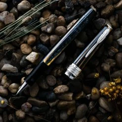 Pineider Arco Blue Bee Limited Edition Rollerball Pen -Sheaffer Shop APC 08308 scaled