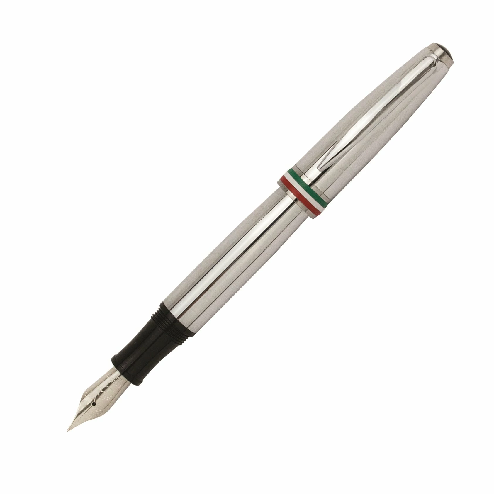 Monteverde Aldo Domani Italia Chrome Fountain Pen 1 Monteverde Aldo Domani Italia Chrome Fountain Pen