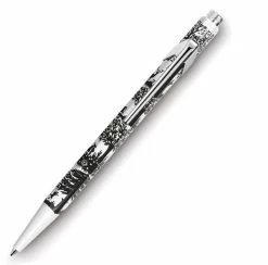 Caran D'Ache 849 Cut Up Paper Ballpoint Pen, Brand New, #849.254