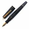 Maiora Impronte, Matte Black, Oversized Fountain Pen, Fine Nib