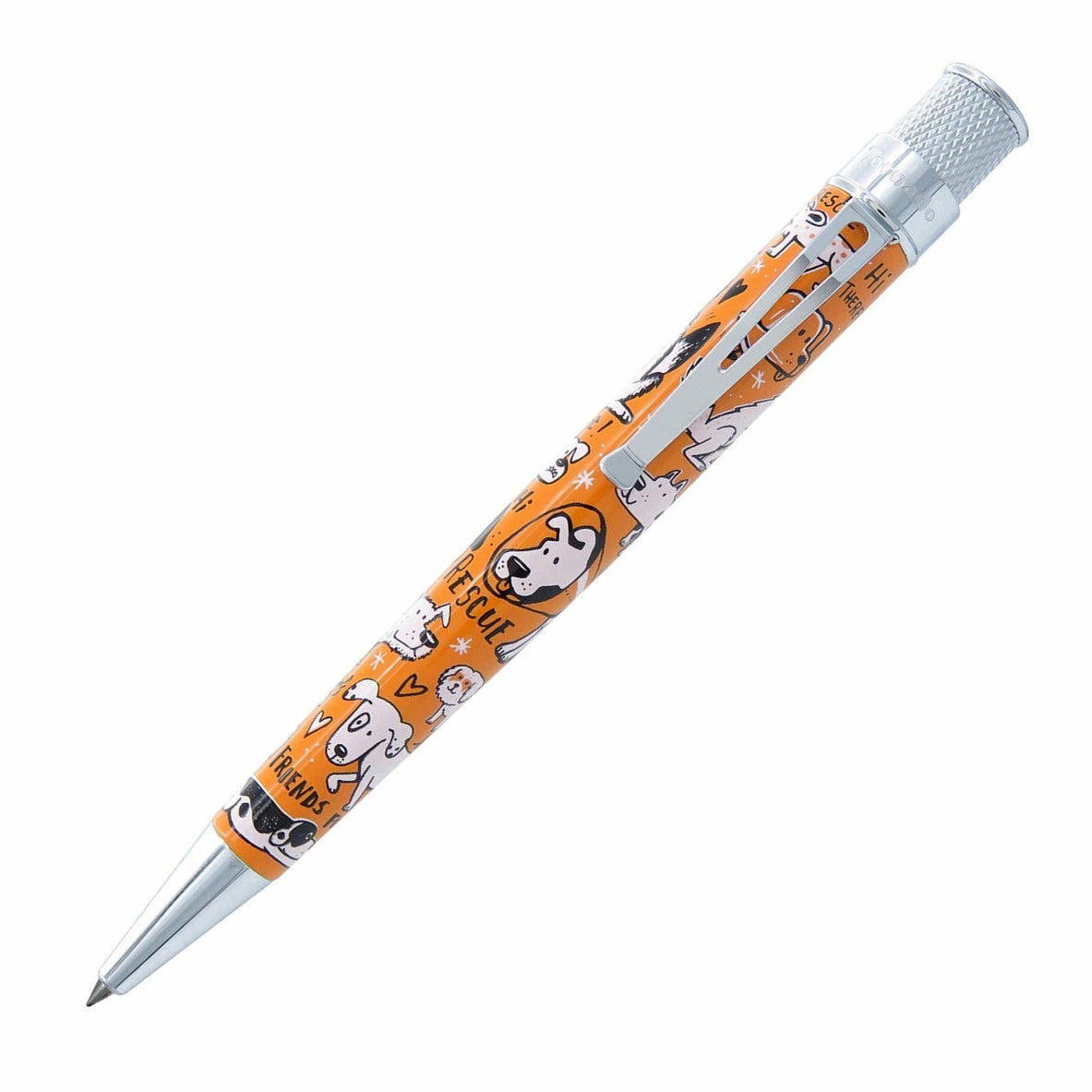 Retro 51 Tornado Rescue Ballpoint Pen, Dogs 1 Retro 51 Tornado Rescue Ballpoint Pen, Dogs