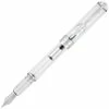 Pineider Avatar UR Demo Fountain Pen, Clear, Fine Nib