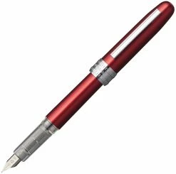 Platinum Plaisir Fountain Pen, Red