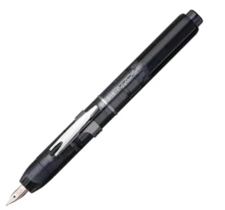 Platinum Curidas Retractable Fountain Pen, Graphite Smoke