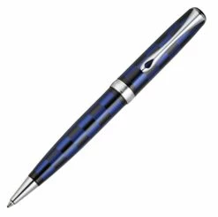 Diplomat Excellence A Plus Rome Black & Blue Ballpoint Pen