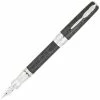 Pineider La Grande Bellezza Forged Carbon Fountain Pen, Medium Nib