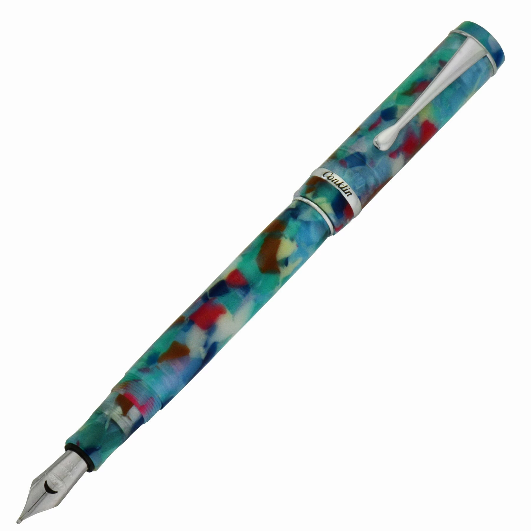 Conklin Duragraph Limited Edition Fountain Pen, Spring Garden 1 Conklin Duragraph Limited Edition Fountain Pen, Spring Garden
