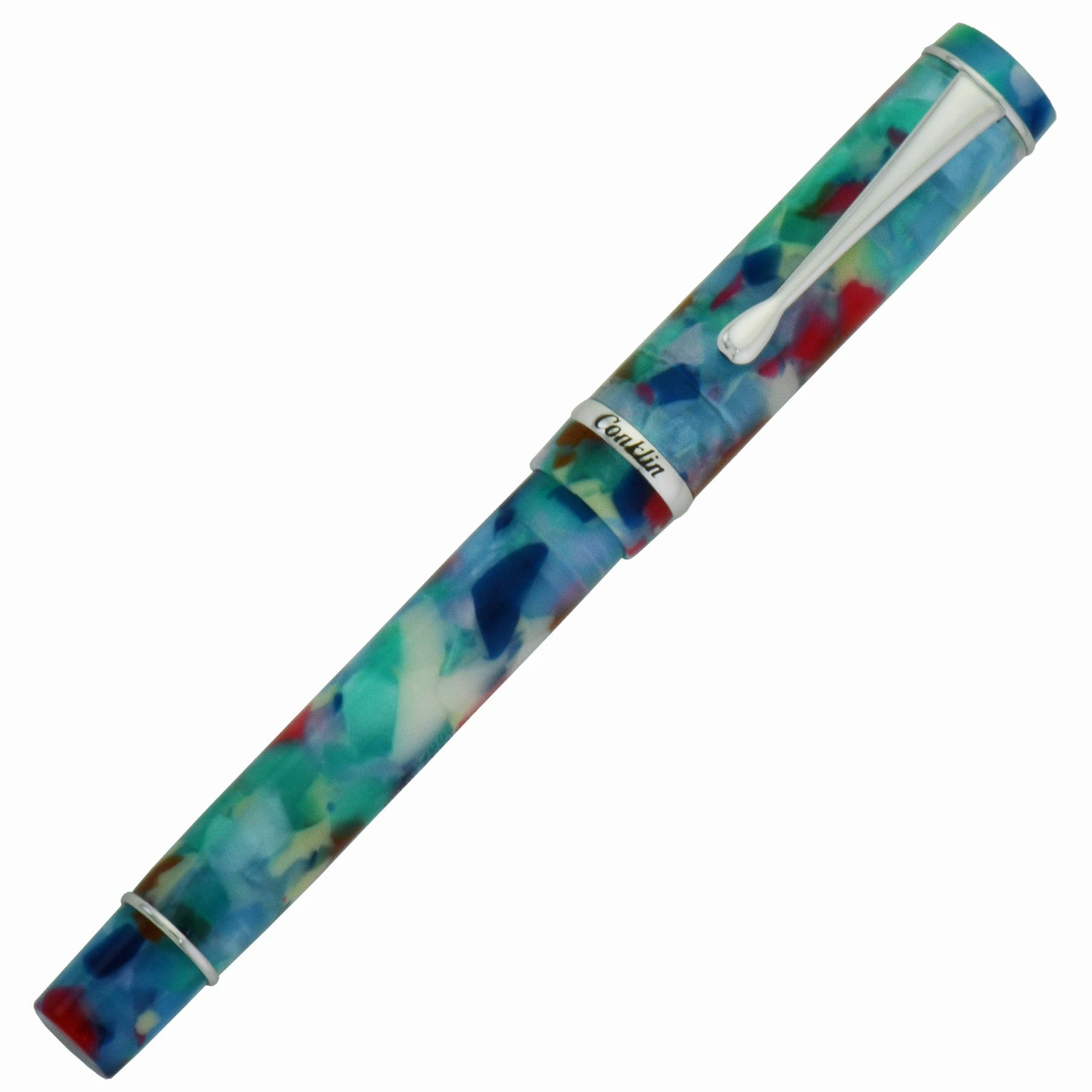 Conklin Duragraph Limited Edition Fountain Pen, Spring Garden 2 Conklin Duragraph Limited Edition Fountain Pen, Spring Garden - Image 2