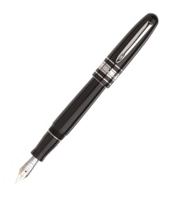 Marlen Class Black Fountain Pen, Two-Toned