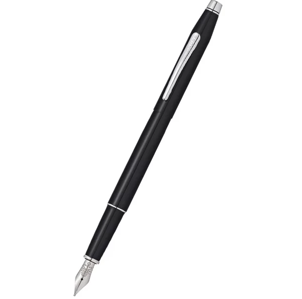 Cross® Cross Classic Century Fountain Pen, Black Lacquer, Medium Nib 1 Cross® Cross Classic Century Fountain Pen, Black Lacquer, Medium Nib
