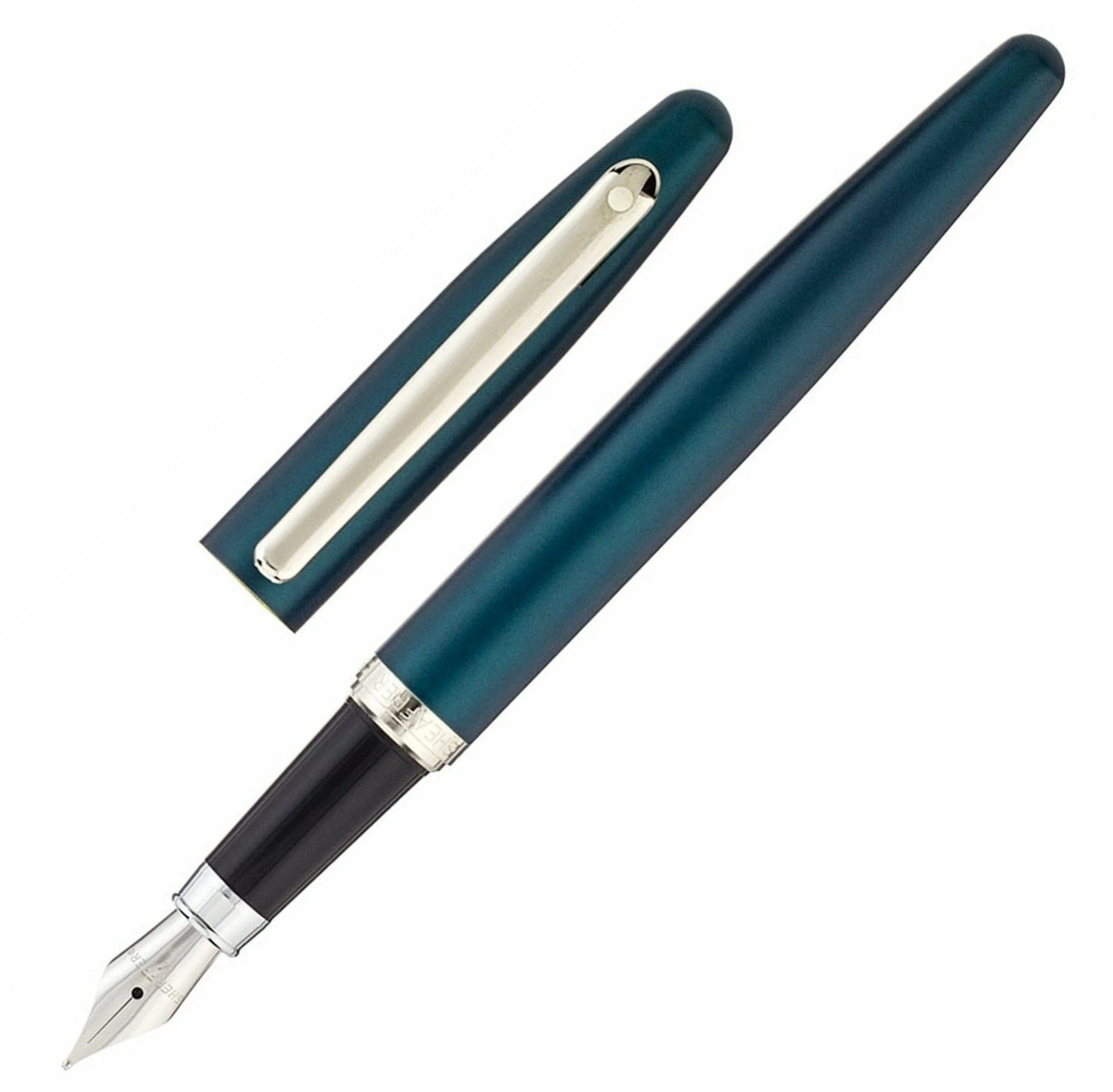 Sheaffer VFM Fountain Pen, Peacock Blue, Medium Nib 1 Sheaffer VFM Fountain Pen, Peacock Blue, Medium Nib