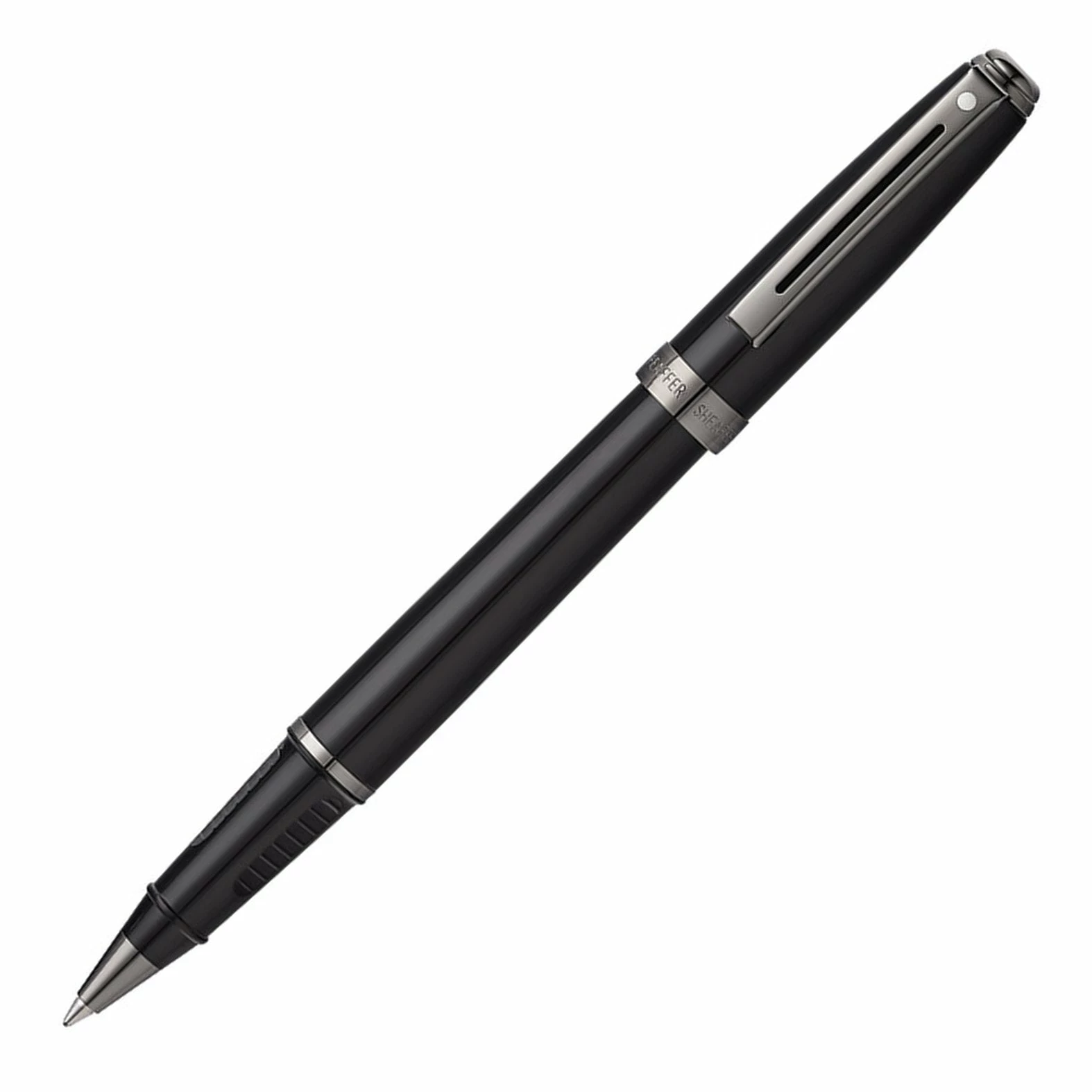 Sheaffer Prelude Rollerball Pen, Black Lacquer & Gunmetal 1 Sheaffer Prelude Rollerball Pen, Black Lacquer & Gunmetal