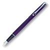 Diplomat Traveller Fountain Pen, Deep Purple & Chrome