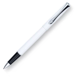 Diplomat Traveller Rollerball Pen, Snow White & Chrome