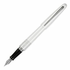 Pilot MR Animal Metropolitan Fountain Pen, Matte White Tiger