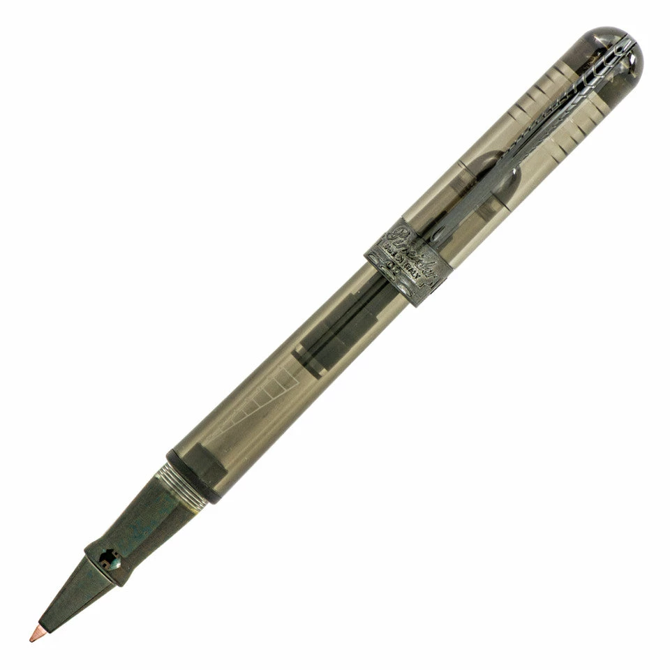 Pineider Avatar UR Demo Black Rollerball Pen, Fume 1 Pineider Avatar UR Demo Black Rollerball Pen, Fume