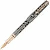 Pineider Limited Edition Arman Trilogy Fountain Pen, Aluminum