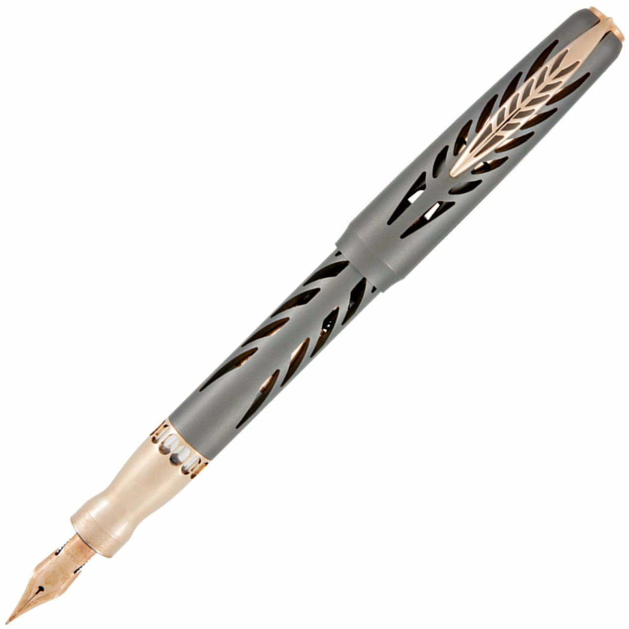 Pineider Limited Edition Arman Trilogy Fountain Pen, Aluminum 1 Pineider Limited Edition Arman Trilogy Fountain Pen, Aluminum