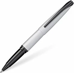 Cross® Cross ATX Rollerball Pen, Brushed Chrome & Black