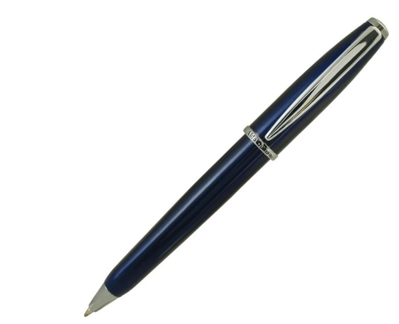 Monteverde Aldo Domani Blue Lacquer Ballpoint Pen 1 Monteverde Aldo Domani Blue Lacquer Ballpoint Pen